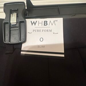 White House Black Market Dark Slim Trousers